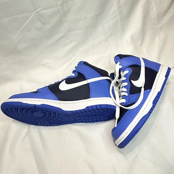 Nike Dunk High (GS) - medium blue/white NIB
